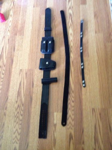 Law-enforcement leather duty belt for sale