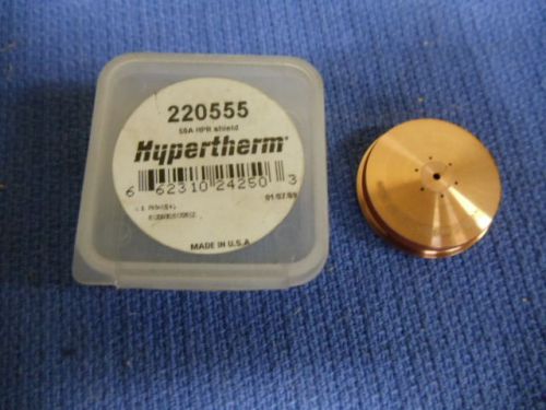 Hypertherm Plasma # 220555 Shield  50 amp for Mild steel, New