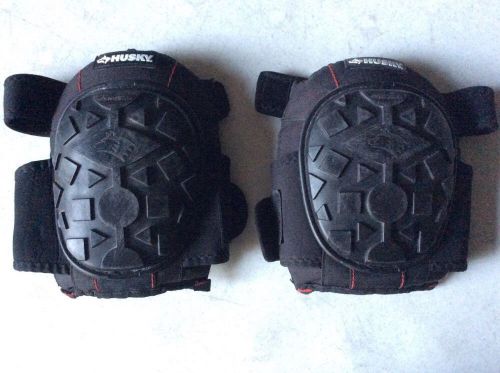 Husky hard cap blues knee pads - construction, roof, cement &amp; floor installation for sale