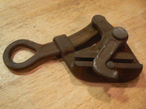 Vintage Crescent 383-1 Parallel-Jaw Wire Cable Pulling Grips, 5/32&#034;-3/8&#034; Cap