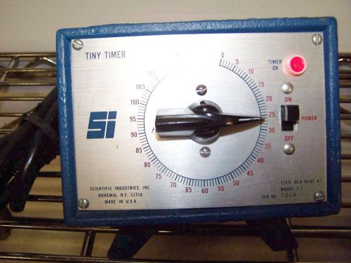 Heavy Duty SI Scientific Industries T-7 Tiny Timer Lab Timing Unit NICE   T7