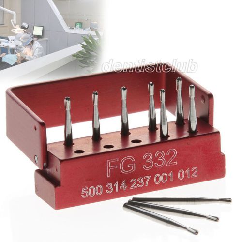 Pro dental high speed tungsten steel sbt drills/burs for crown cutting fg 332new for sale