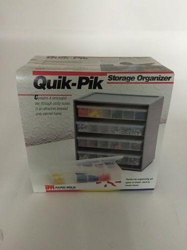 Akro-mils quik-pik storage organizer model 05-104 for sale