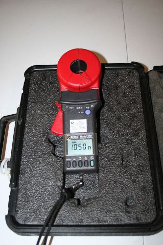AEMC 3731 Ground Resistance Meter Tester 1200ohms w/ Calibration Loop 25ohms