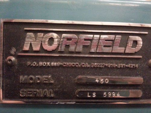 Norfield 450 Flow Thru Jamb Stitcher