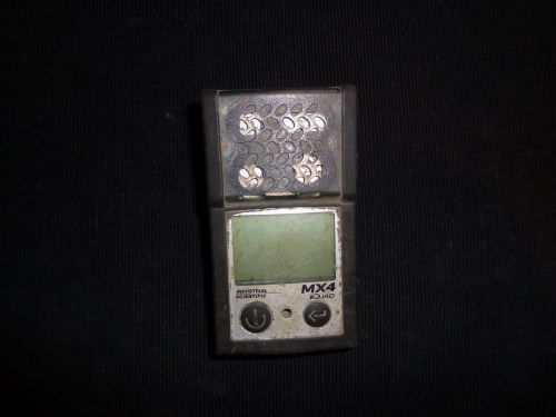 Industrial Scientific MX4 iQuad Gas Monitor / Gas Detector CO