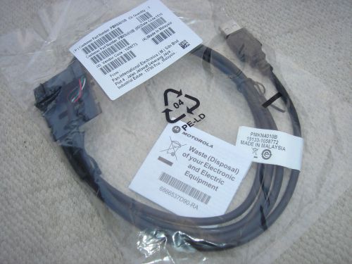 Motorola pmkn4010b programming lead xpr4350 xpr5350 inc free tracked postage for sale