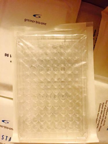 Greiner Bio-One 96 Well Cell Culture/Suspension Culture Sterile100pc Cat# 655180