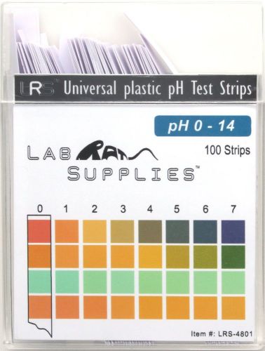 100 pH TEST STRIPS - UNIVERSAL
