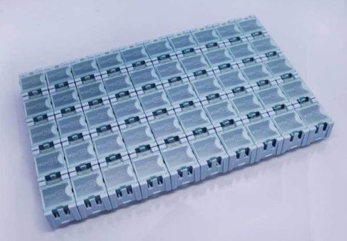 Plastic Electronic Components Box Laboratory Storage Box 50P Blue hot sales best