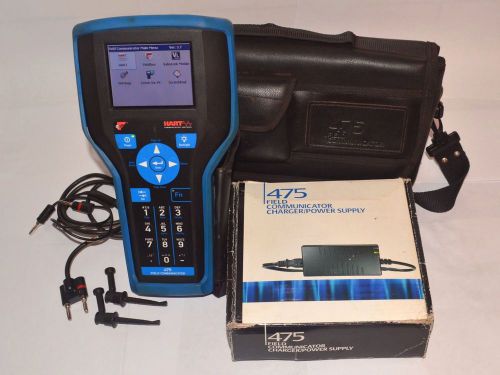 Emerson Hart 475 Field Communicator Easy Upgrade HART, BLUETHOOTH, GREAT BARGAIN