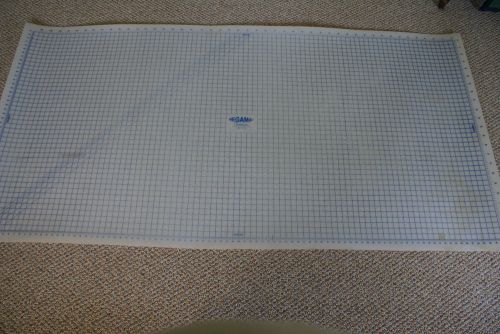 SEWFIT MEGAMAT 48&#034; X 96&#034; LARGE TRANSLUCENT CUTTING MAT PINNABLE GRIDDED ROTARY