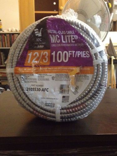 Metal-clad cable mc lite 12/3 for sale