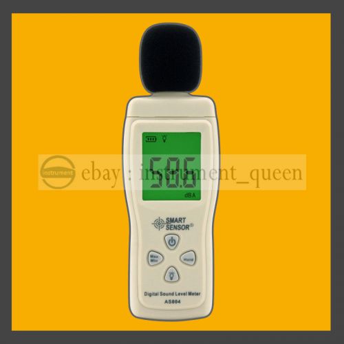 Smart Sensor AS804 Mini Sound Level Meter Noise Meters 30~130 dBA 35~130 dBC