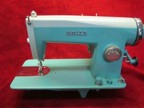 Industrial strength White Sewing Machine Heavy Duty  Metal construction
