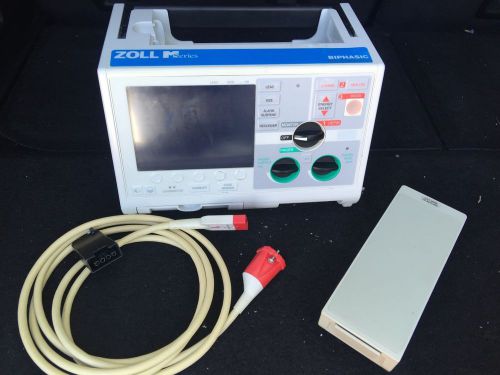 Zoll m series biphasic 3 lead ecg pacing spo2 aed for sale