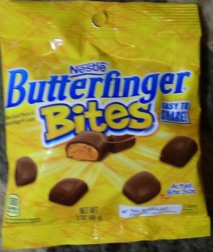 Butter Finger Bites Candy, (1) 3.2 Ounce bag