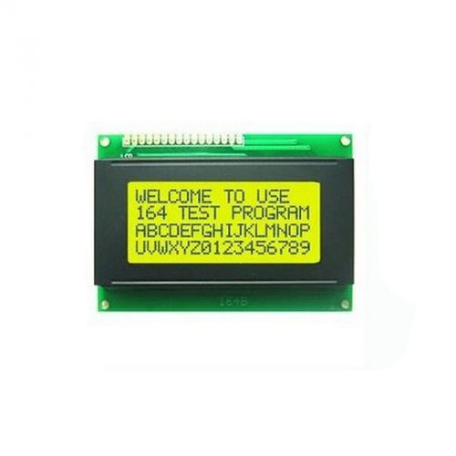 LCD 16x4 Character LCD Display Module LCM Yellow Blacklight 5V for Arduino HPP
