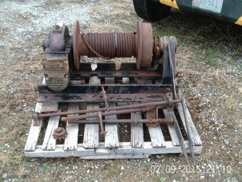 Nice 30,000lb 30k garwood oil field pto winch complete  (tulsa warn ramsey) for sale