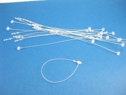 Cox snap lock 3&#034; pin security loop plastic tag fastener (1000 pc) for sale