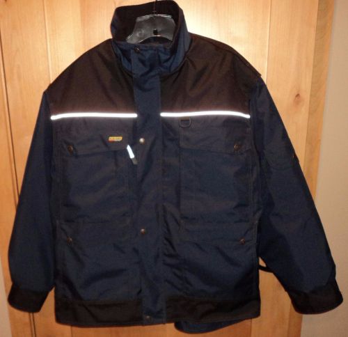 Blaklader Workwear mens XL warm quilted jacket coat heavy duty outdoor winter
