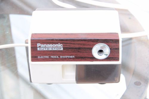Vintage Panasonic auto-stop electric pencil sharpener KP-110