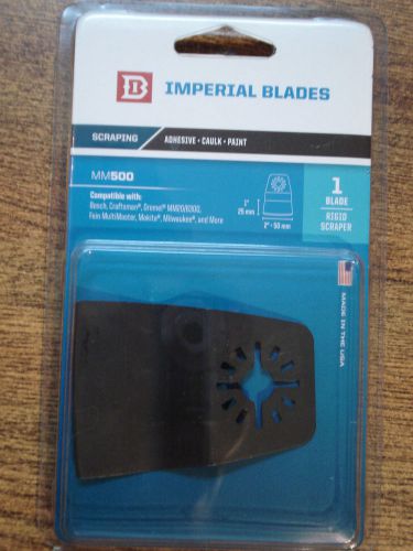 IMPERIAL BLADES MM500 2-Inch Rigid Universal Oscillating Scraper Blade