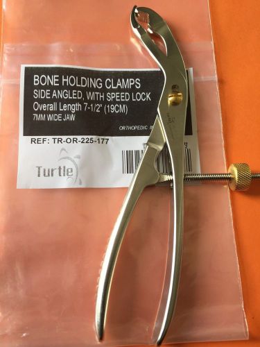 TR-OR-225-177 Turtle BONE HOLDING CLAMPS 19cm with SPEED LOCK orthopedic &amp; Vet
