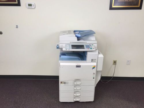 Ricoh mp c5501 color copier machine network printer scanner fax mfp 11x17 copy for sale