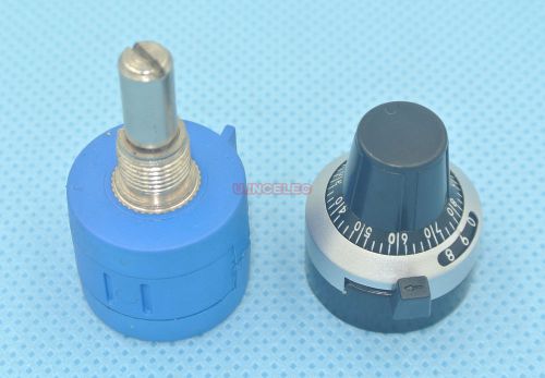 1K Ohm 3590S Multi-Turn Potentiometer  + Turns-counting dials  Clear Scale Mark