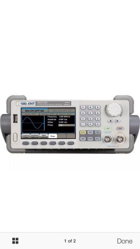 Siglent sdg5162 - 160 mhz; 2 ch; 500 msa/s waveform generator for sale