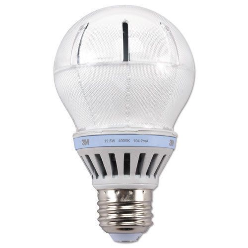 &#034;3M Led Advanced Light Bulbs A-19, 57 Watts, Cool White&#034;