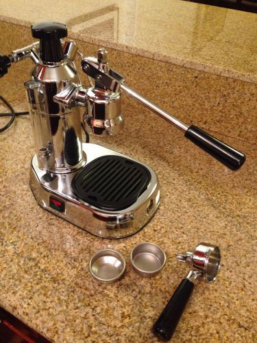 La Pavoni europiccola Chrome Manual Lever Espresso &amp; Cappuccino Machine