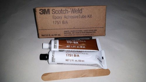 3m scotch-weld epoxy adhesive 1751 b/a gray 2 fl oz tube kit for sale
