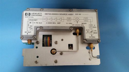 HP LIGHTWAVE COMPONENT ANALYZER SOURCE ASSEMBLY PCB MODULE 08753-60003