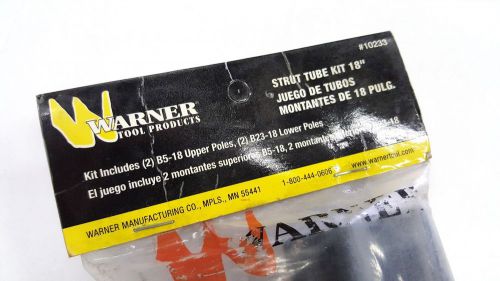 WARNER 10233 4PC 18&#034; STRUT TUBE KIT 18-30&#034; FOR EZ-STRIDE® 10230 STILTS USA MADE