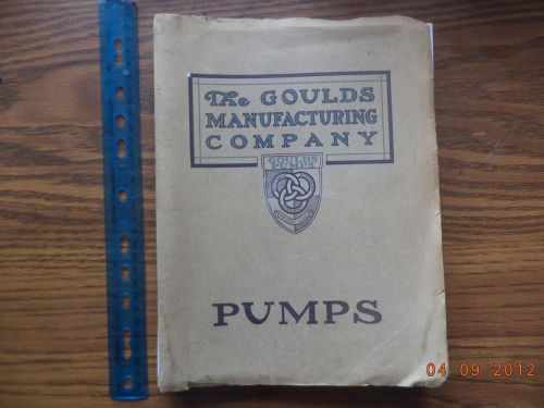 ***ORIGINAL***GOULDS PUMP BULLETINS No.100-118***EXTREMELY RARE COLLECTION***!!!