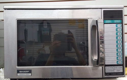 Sharp R-22GTF 1200 watts Heavy Duty Commercial Microwave Oven