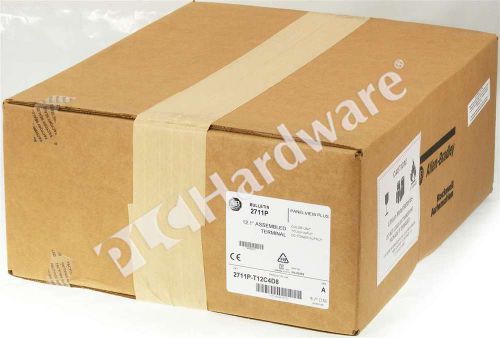 New sealed allen bradley 2711p-t12c4d8 /a 2016 panelview plus 6 1250 touch for sale