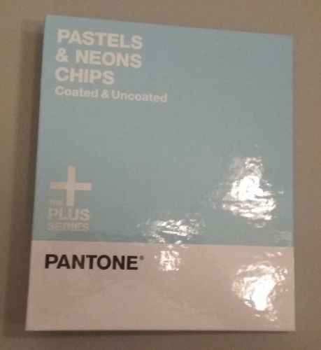 Pantone Pastels &amp; Neons Chips Coated &amp; Uncoated Empty Binder