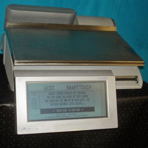 Mettler Toledo Smart Touch Scale UC-ST UCST Deli Scale &amp; Printer