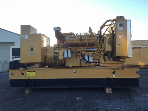 -500 kW Caterpillar Generator, 10 Lead, Reconnectable, Skid Mounted, 351 Hours