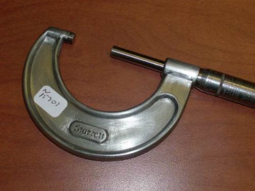 Starrett 1-2  inch micrometer excellent condition for sale