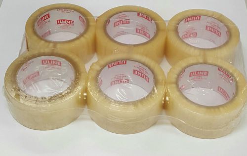 6 Clear Packing Tape From Uline 2&#034; by 110 yards