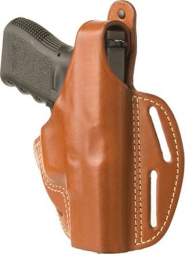 420004BN-R Blackhawk Brown Right Hand Leather Pancake Holster For Glock 19/23/36