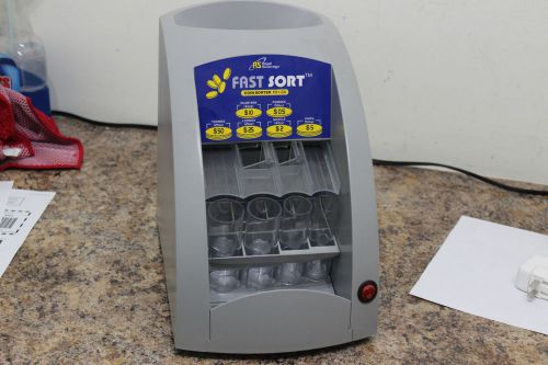 Royal Sovereign Fast Sort Coin Sorter FS1-CA Electric All coins plus Toonies