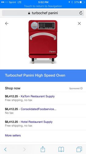 TurboChef PANINI-TC Microwave Convection Oven