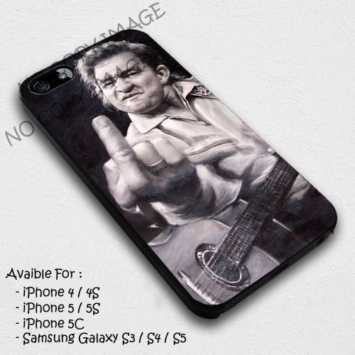 586 Johnny Cash Design Case Iphone 4/4S, 5/5S, 6/6 plus, 6/6S plus, S4