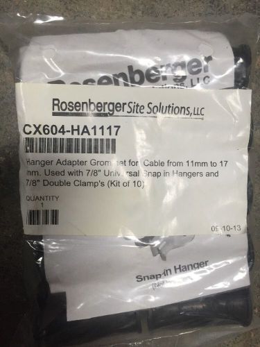 CX604-HA1117 ROSENBERGER HANGER ADAPTER GROMMET FOR CABLE11-17 MM