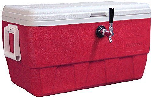 GREAT FATHER&#039;S DAY GIFT Single Faucet Jockey Box Beer Cooler Red  FREE SHIPPING